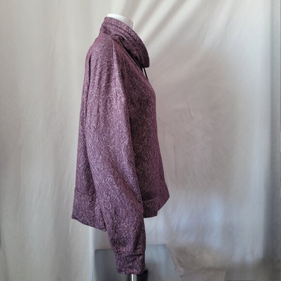 Mondetta Sweatshirt Cowl High Neck XL thumbholes printed Performance Luxury - Picture 6 of 10